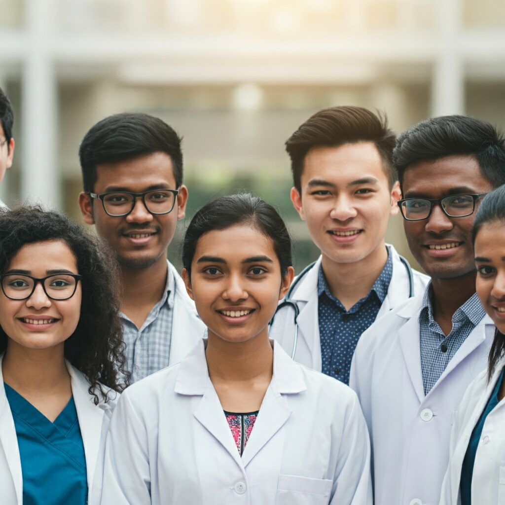 International MBBS students